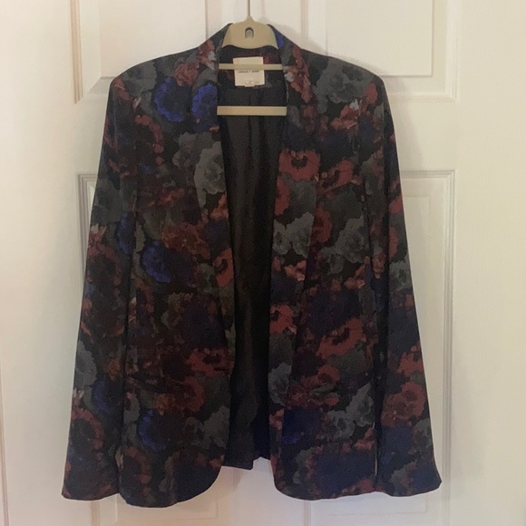 UO (Silence + Noise) Fitted Blazer (Floral)